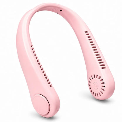 Hands Free Neck Worn Cooling Device, Light Carry Wearable Cooler, Slim U-Shape Frame Design for Summer Trips, Outdoor Activities, Office Use, Daily Commute & Daily Comfort Use