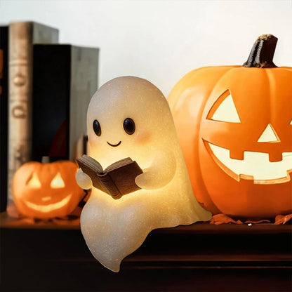 Enchanting 3D LED Ghost Desk Light - Perfect for Halloween and Year-Round Home Decor