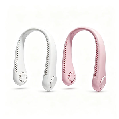 Hands Free Neck Worn Cooling Device, Light Carry Wearable Cooler, Slim U-Shape Frame Design for Summer Trips, Outdoor Activities, Office Use, Daily Commute & Daily Comfort Use